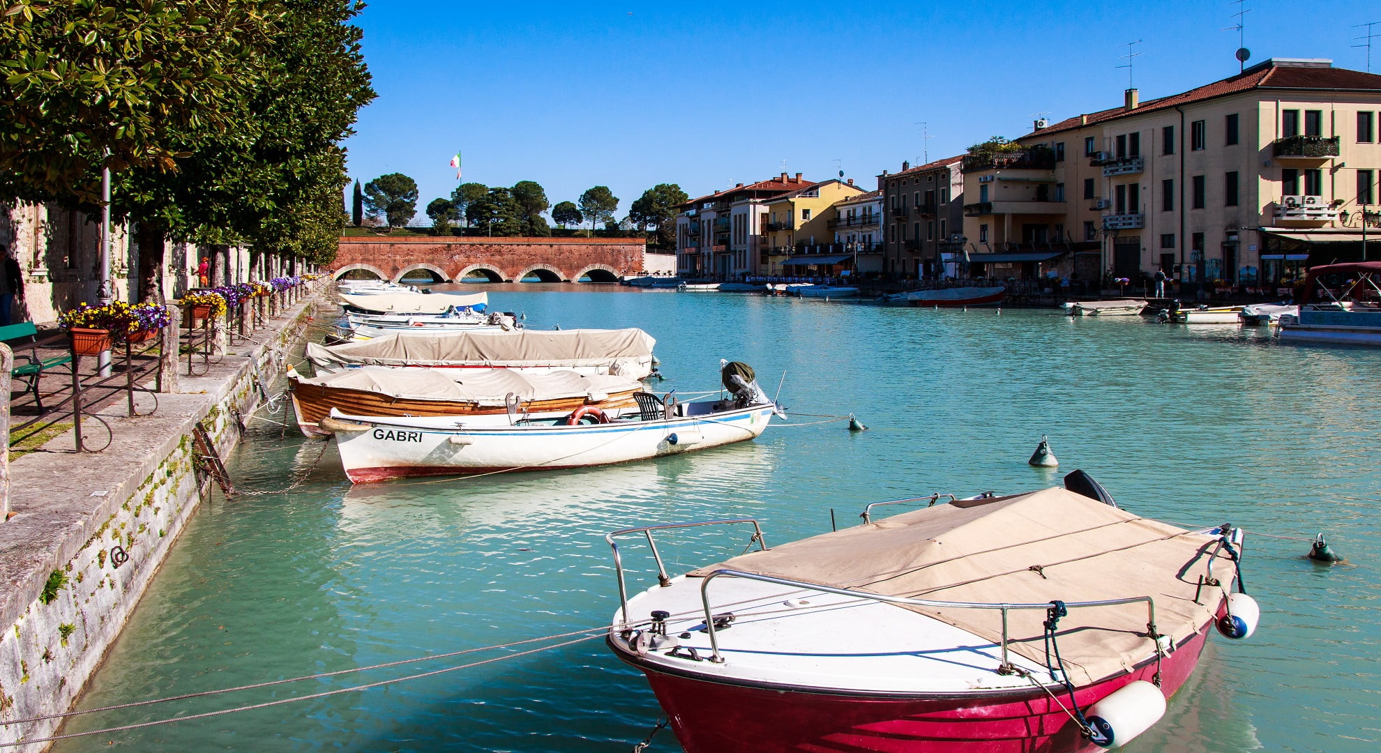 Peschiera di Garda – z widokiem na Alpy
