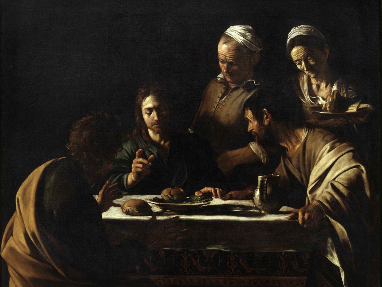 Caravaggio – Wieczerza w Emaus