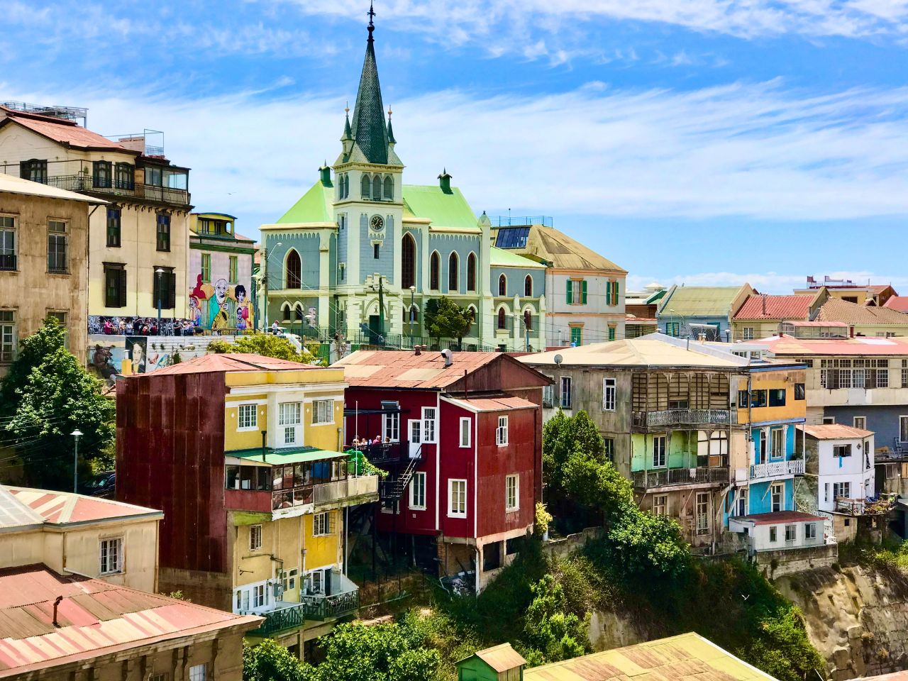 Chile, portowe miasto Valparaiso (UNESCO)